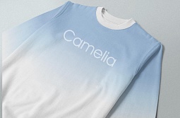 Печать на свитшоте «‎Camelia»‎