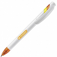 Ручка пластмассовая брендированная для компании «‎Ремофф»‎
